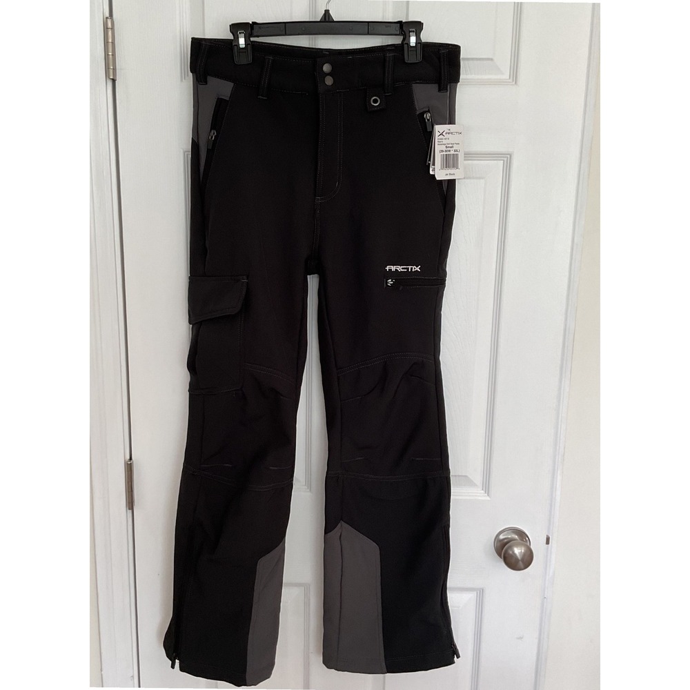 Arctix Mens Advantage Soft Shell Pants Jet Black Small 29-30W 32L